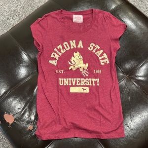 Arizona state- pink victoria secret shirt
